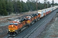 BNSF 5806 at East Flagstaff, AZ on 19 April 2008